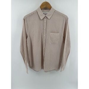 NWT Unsubscribed Boyfriend Shirt Sz S Gingham Preppy Oversized Chic MSRP $98